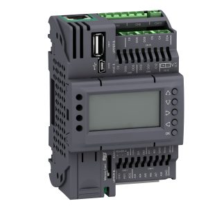 Controller, Modicon M171/M172/M173, performance, display, 18 IO, Ethernet, Modbus