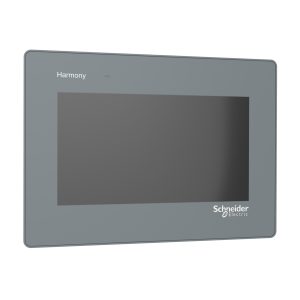 7" wide screen touch panel, 16M colors, COM x 2, ETH x 1, USB host / device, RTC, DC24V