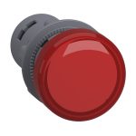 round pilot light Ø 22 - red - integral LED - 220 V AC - screw clamp terminals